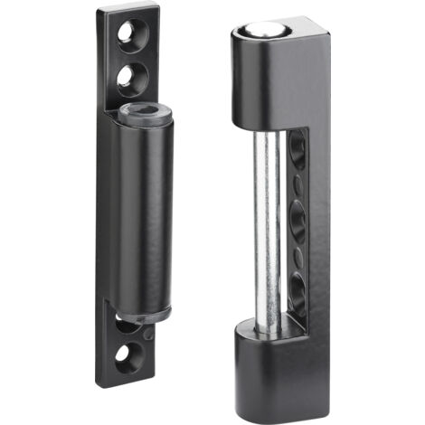 Fensterband Höhe 95 mm Aluminium schwarz, 1 Stück