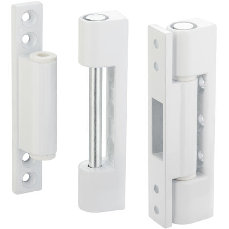 Fensterband Höhe 95 mm Aluminium weiß, 2 Stück