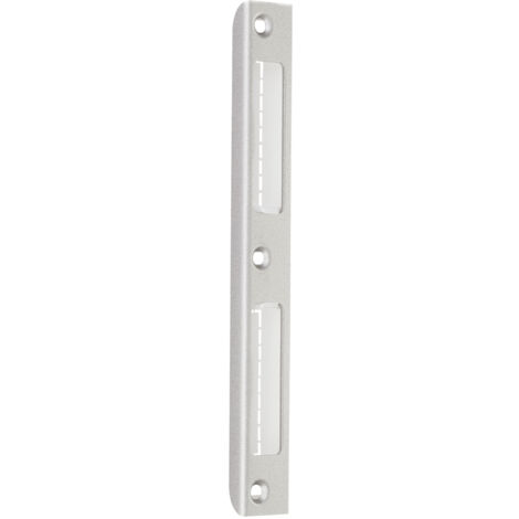 BKS Türrahmen Türschließblech DIN L/R Winkel-Schließblech S411 rund, Stahl, Stulp: 170 x 20 x 8 mm