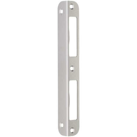 BKS Türrahmen Türschließblech DIN L/R Winkel-Schließblech S401 rund, Stahl, Stulp: 170 x 20 x 20 mm