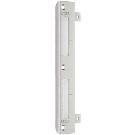 BKS Türrahmen Türschließblech DIN L/R Winkel-Schließblech S2800049 rund, Stahl, Stulp: 170 x 28 x 8 mm