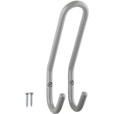 SOTECH Garderobenhaken FARA 190 mm Grau, 1 Stück