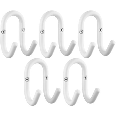 SOTECH Garderobenhaken FARA 87 mm Weiß, 5 Stück