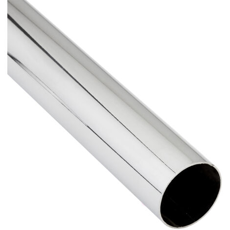 SOTECH Schrankstange rund Ø 25 mm L: 1160 mm Chrom poliert Garderobenstange Kleiderstange