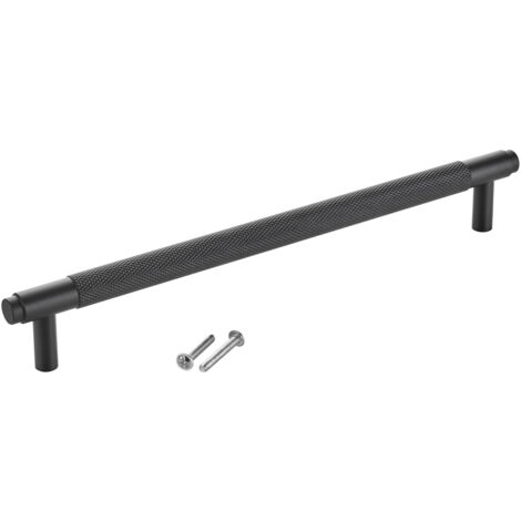 SOTECH Möbelgriff Bügelgriff Blackline VIII schwarz matt  Schubladengriff Schrankgriff inkl. Schrauben - Bohrlochabstand (BA) 224 mm, 1 Stück