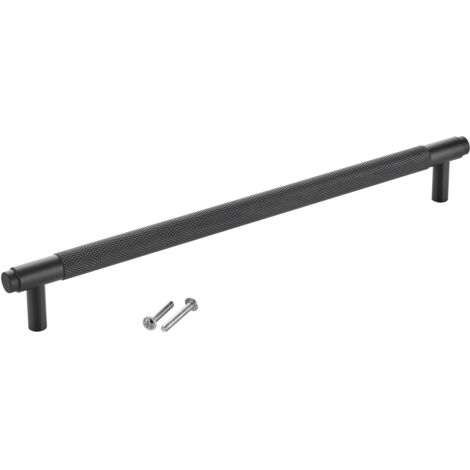 SOTECH Möbelgriff Bügelgriff Blackline VIII schwarz matt  Schubladengriff Schrankgriff inkl. Schrauben - Bohrlochabstand (BA) 256 mm, 1 Stück
