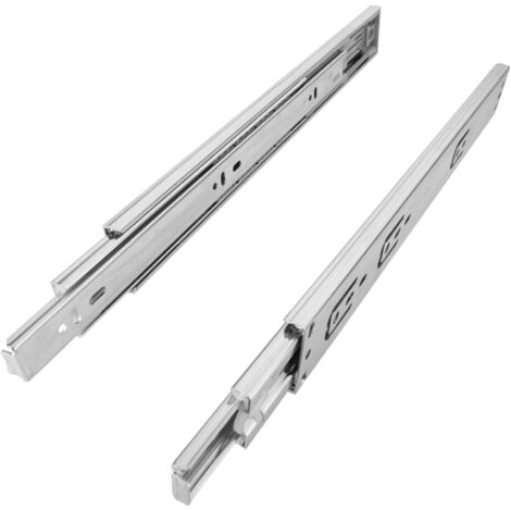 Vollauszug belastbar bis 35 kg Länge 300 mm mit Push open Teleskopauszug Schubladenauszug KV1 von SO-Tech
