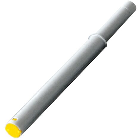 Kesseböhmer Türdrucköffner Typ II mit Push to Open passend für FREEflap, 15er Unterschrankauszüge 90°, COMFORT II 90°, CONVOY Premio silbergrau