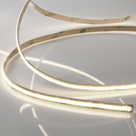 Domus-Line LED-Band COB 6 x 5000 mm 12 V / 10 W dimmbar Länge 5 m, Schutzart IP20, 90 lm/W, Warmweiß (2700 K) von SOTECH