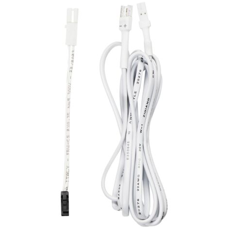 Anschlusskabel für LED-Band 6mm/12V weiß 2m NEXUS-Clip-Verbindung