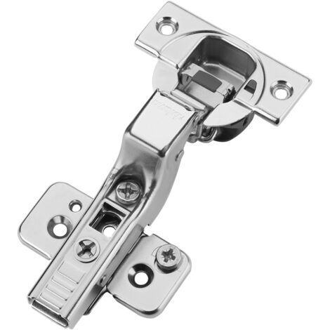 Blum Topfband 110° mit Schließautomatik inkl. Montageplatte mit Exzenterverstellung 173H7100, Innenanschlag 71B3750, Set