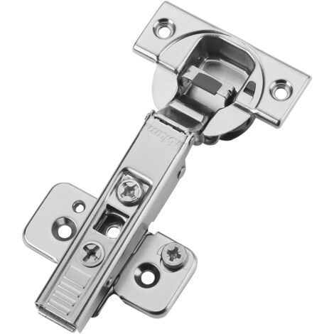 Blum Topfband 110° mit Schließautomatik inkl. Montageplatte mit Exzenterverstellung 173H7100, Eckanschlag 71B3550, Set