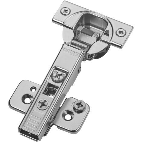 Blum Topfband Schrankscharnier 110° 71B3580 Eckanschlag SoftClose 3D-Verstellung, inkl. Montageplatte 173H7100 - 1er Set