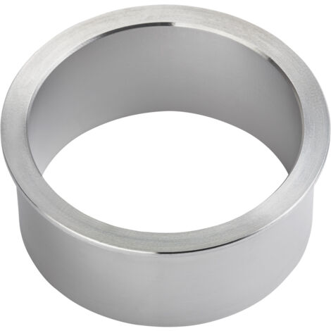 SOTECH Kabeldurchführung offen Einbau Ø 80 mm / Außen-Ø 90 mm echt Edelstahl satiniert (matt gebürstet)