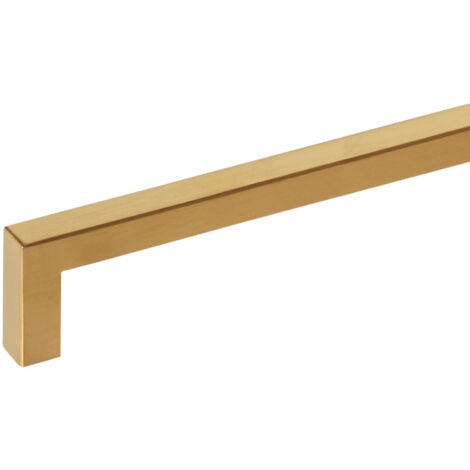 SOTECH Möbelgriff E8 Edelstahl SS201 goldfarbig galvanisiert Bohrlochabstand [BA] 736 mm, 1 Stück
