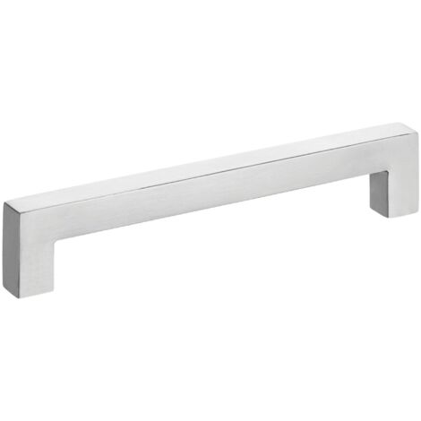 SOTECH Möbelgriff Küchengriff Schrankgriff Bohrlochabstand 160 mm, FormLine EDGE Echt Edelstahl gebürstet 175 x 35 mm, Vierkantrohr: 15 x 15 mm, 1 Stück (1/5)