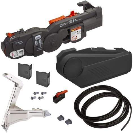 Blum SERVO-DRIVE 21SA001 Komplett-Set anthrazit für AVENTOS HS (Hochschwenkklappe)
