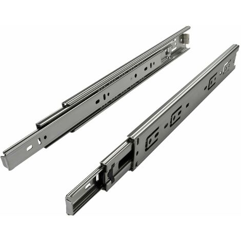 Vollauszug belastbar bis 45 kg Länge 600 mm Teleskopauszug Schubladenauszug  Schubladenschiene KV1 von SO-Tech