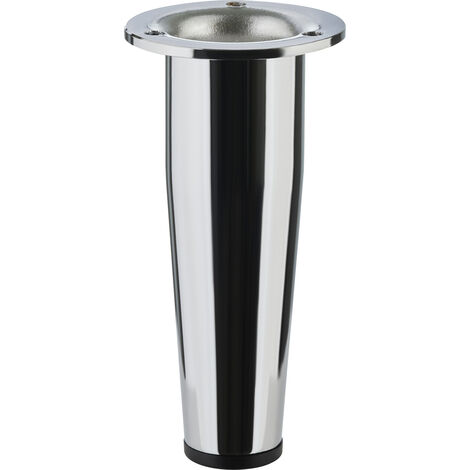SOTECH Möbelfuß FOX-TROT höhenverstellbar um max. 12 mm Höhe 100 mm Chrom poliert, 1 Stück (1/5)