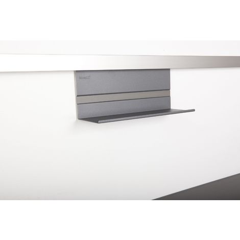 Kesseböhmer Linero MosaiQ Tuchleiste oben Titan grau Küchenreling