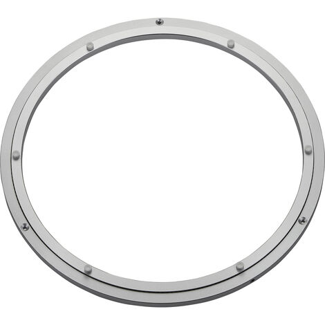 Drehkranz 360° Ø 448 mm belastbar bis 350 kg Silberoptik