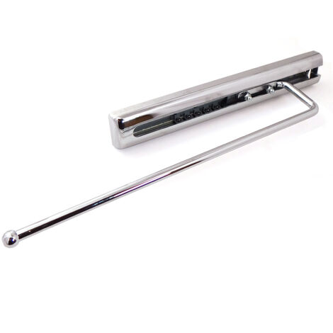 Kesseböhmer Teleskop-Handtuchauszug Chrom poliert - 1 STÜCK 1-armig Länge 325 mm (ausgezogen: ca. 505 mm) Handtuchhalter von SOTECH