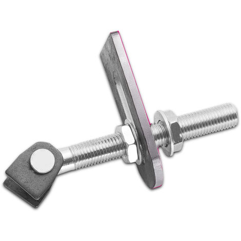 2er Pack - Torscharnier verstellbar M24 x 190 mm mit 2 Anschweißlaschen