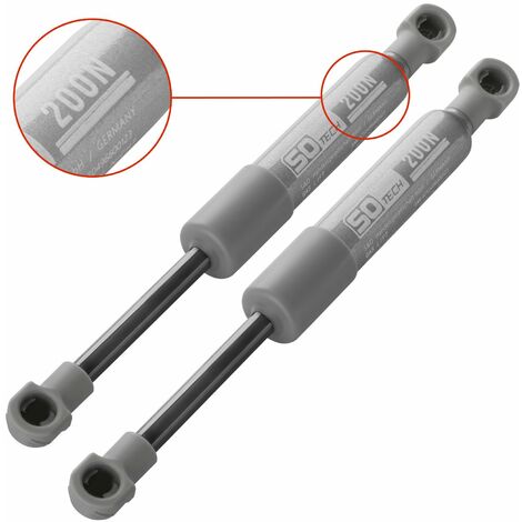 2er Set SOTECH Kompressionsfedern 200N für KESSEBÖHMER Lift-o-Mat