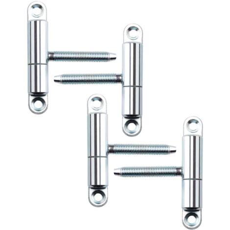 Türband Einbohrband 15 x 83 mm mit Zapfen M8 x 50 mm verzinkt, 4 Stück