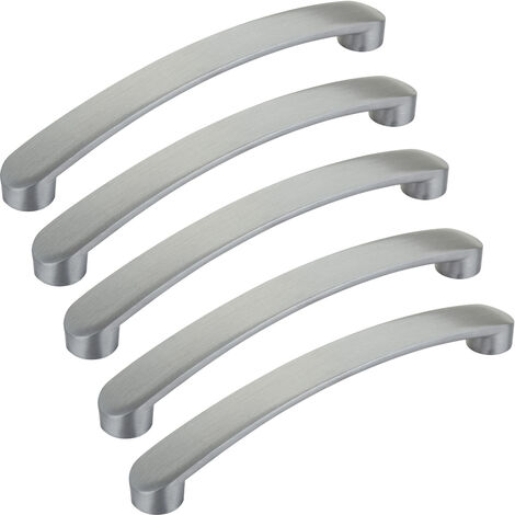 30 Stück Möbelgriffe Schrankgriff SW111 BA 160 mm Edelstahloptik inkl. Schrauben