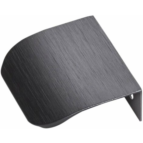 5er Pack - Griffleiste BLANKETT round 40 x 18 x 42 mm Aluminium Titanoptik gebürstet