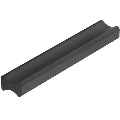 Griffleiste STOCKHOLM BA 128 mm Schwarz eloxiert