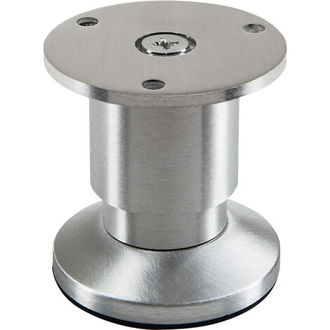 Möbelfuß ALPHA Alu gebürstet Höhe 50 mm