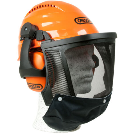 Oregon Waipoua Forst Schutzhelm mit Gehörschutz und Visier