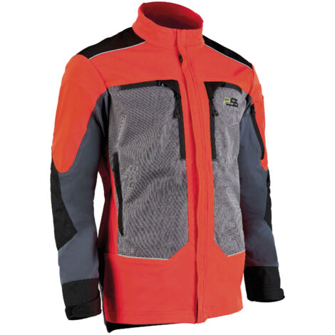 PSS Stretchjacke X-treme Vectran Rot/Grau Gr. 3XL (1/5)