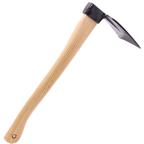 IDEAL Harzer Kronenhacke 135 Cm - Geschmiedete Gartenhacke Mit Eschenstiel