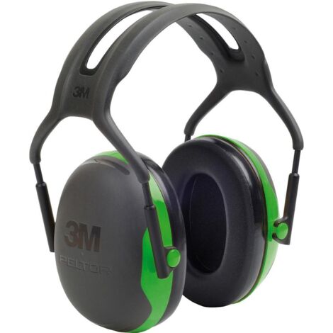 3M Kapselgehörschutz mit Kopfband Peltor X1 Grün OneSize (1/5)