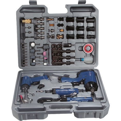 HYUNDAI – Kit 4 outils pneumatique + 71 accessoires - Livré en coffret – HAC71PCS