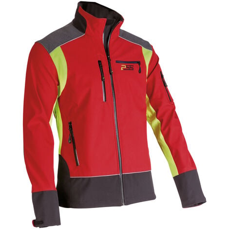 Veste outlet softshell rouge