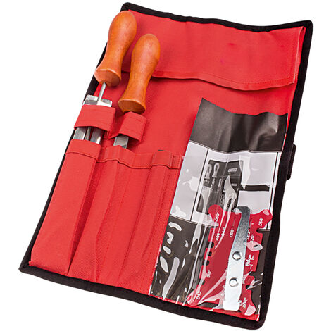 Kit d'affûtage Oregon dans un étui pratique à roulettes / Diamètre de lime 4.5mm