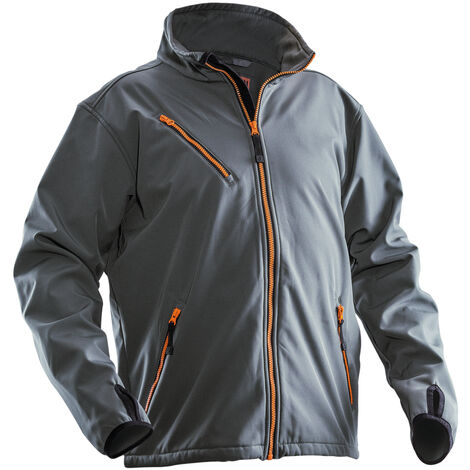 Veste Softshell JOBMAN 1201, roseaux, Taille L