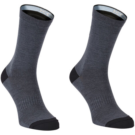 ② paire de chaussette gris/noir taille 43/46 — Chaussettes & Bas