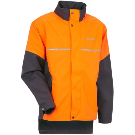 Veste de pluie KOX imperméable Aquatex Orange/Gris Taille 62/64