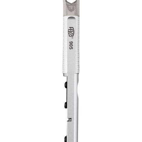 Aiguiseur FELCO 905 – Pierre à aiguiser pour sécateurs – Manche en aluminium moulé – Carbure de tungstène pour affûtage précis