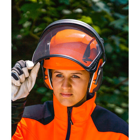 Protos Integral Forest combiné casque édition KOX noir/orange fluo