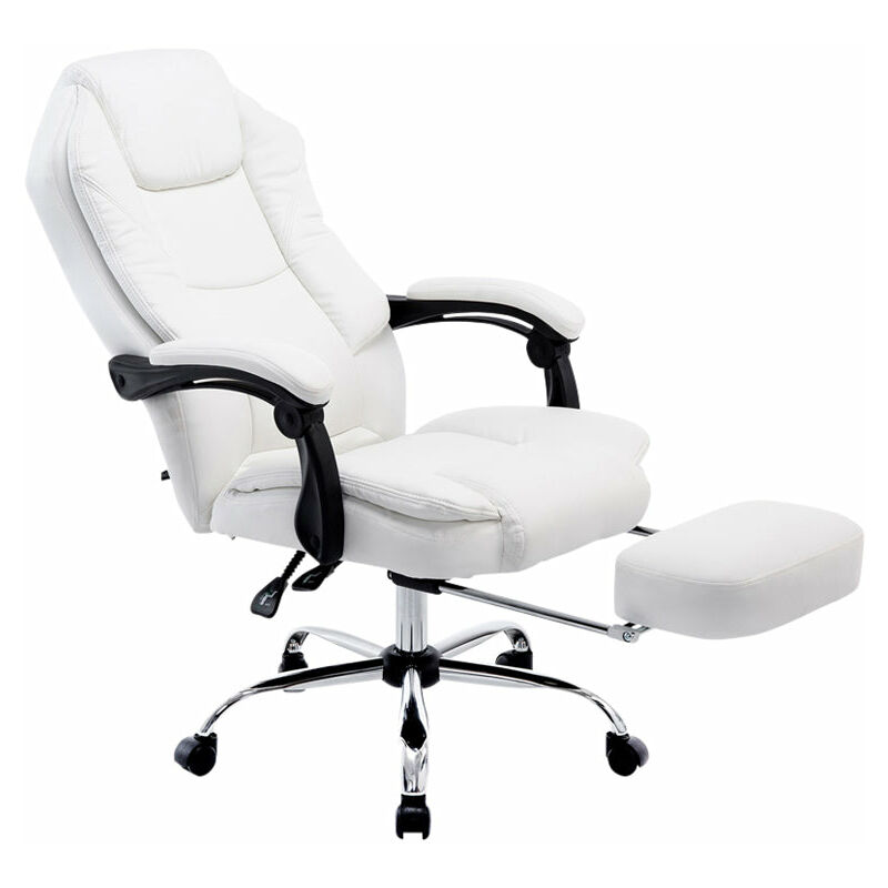 Pixy Comfort fauteuil de jeu bureau ergonomique repose-pieds LED RGB