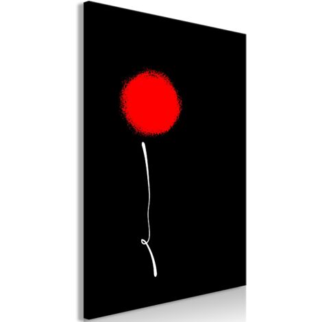 Tableau toile de décoration murale impression premium en 1 partie sur châssis en bois motif Fleur minimaliste 20x30 cm 110013167 (1/3)