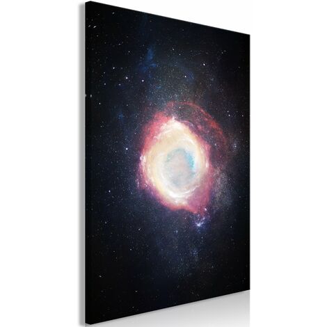Tableau toile de décoration murale impression premium en 1 partie sur châssis en bois motif Explosion Galactique 20x30 cm 110014474 (1/3)