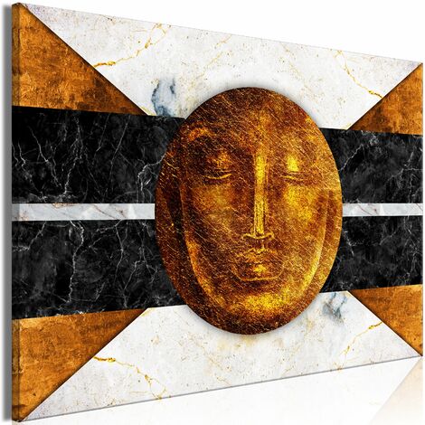 Tableau toile de décoration murale impression premium en 1 partie sur châssis en bois motif Regardez dans le passé 30x20 cm 110014451 (1/3)