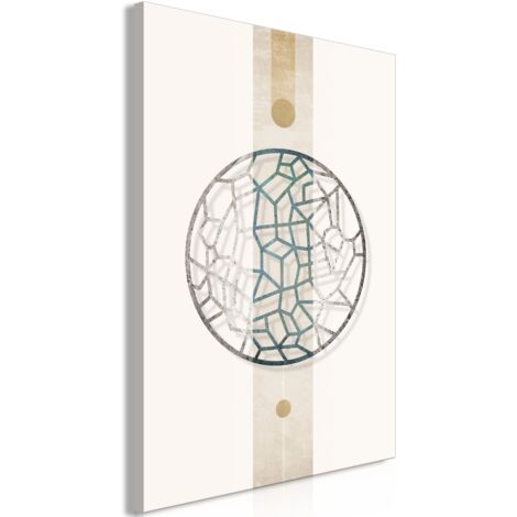 Tableau toile de décoration murale impression premium en 1 partie sur châssis en bois motif Grille d'événements 20x30 cm 110013236 (1/3)